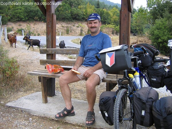 Miroslav Szlauer projel Řecko na kole